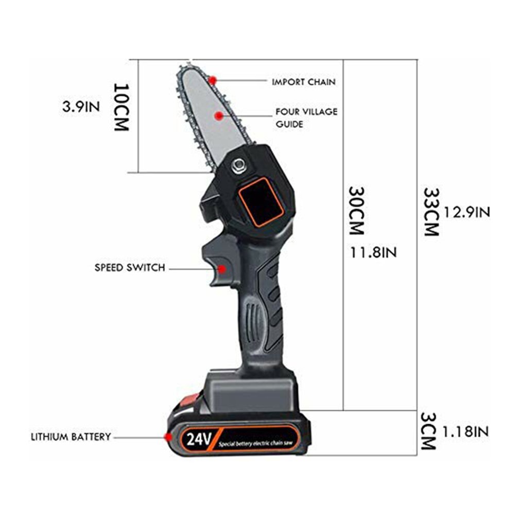 Ernestet™ Mini Motosserra Elétrica Portátil